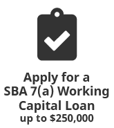 Apply for a SBA 7(a) Working Capital Loan