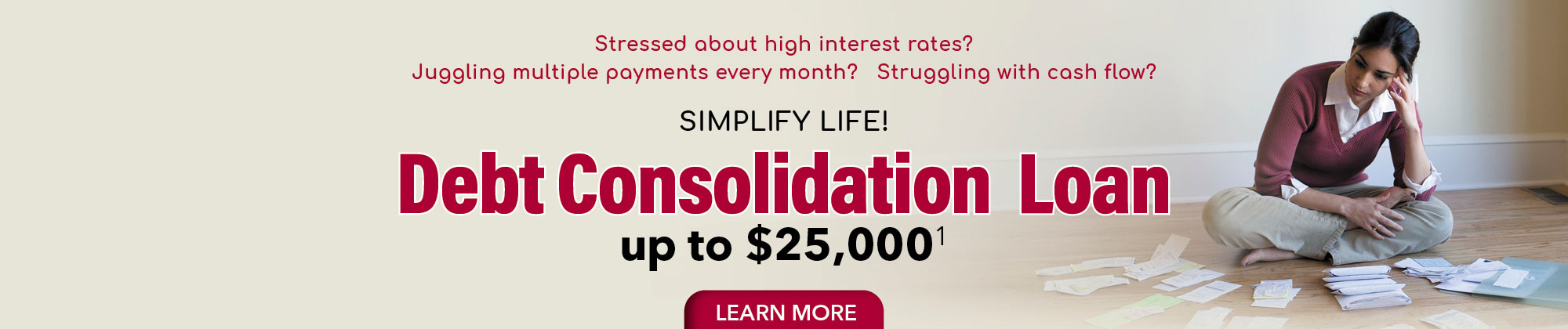 Debo consolidation loans up to $25,000